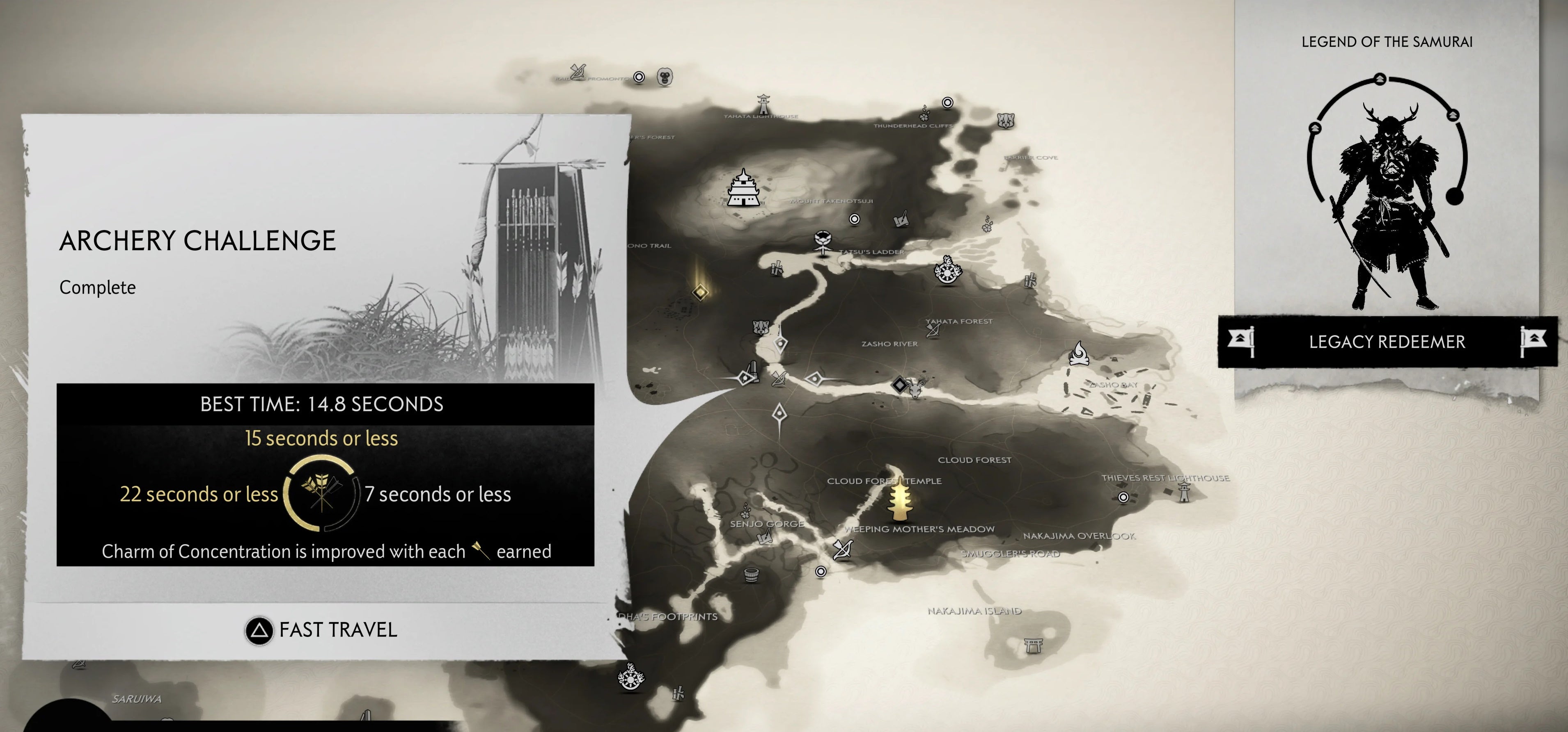 Ghost of Tsushima Archery Challenge guide All Archery Challenge